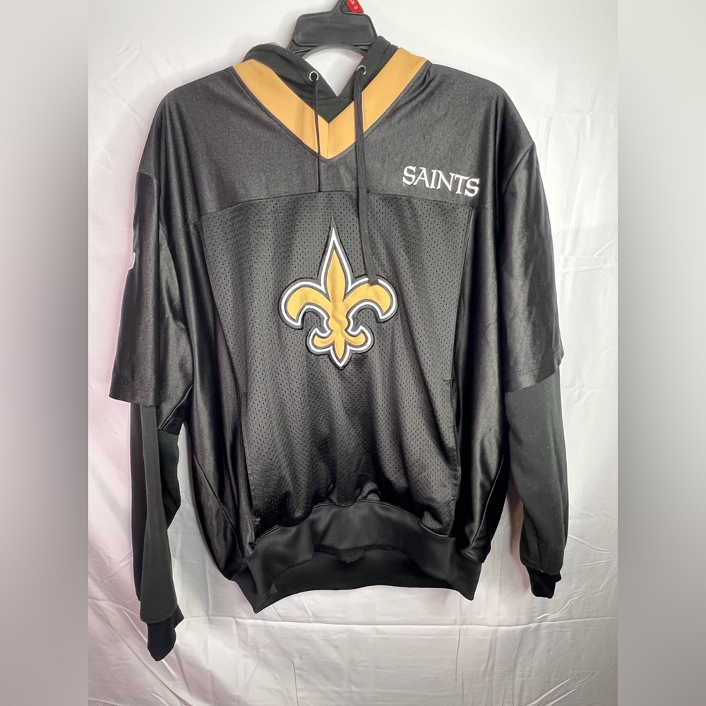 NFL - New Orleans Saints Pullover Jersey Hoodie Men’s Size 2XL